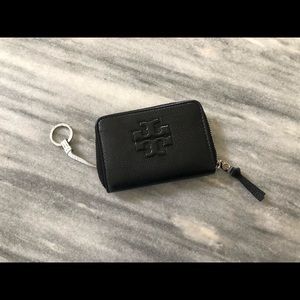 Tory Burch key ring coin card holder